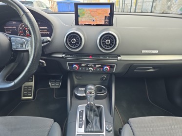 Audi s3 sportback 2.0l tfsi 310 ch s-tronic 7 quattro palette au volant virtual cockpit révisée garantie 12 mois occasion...