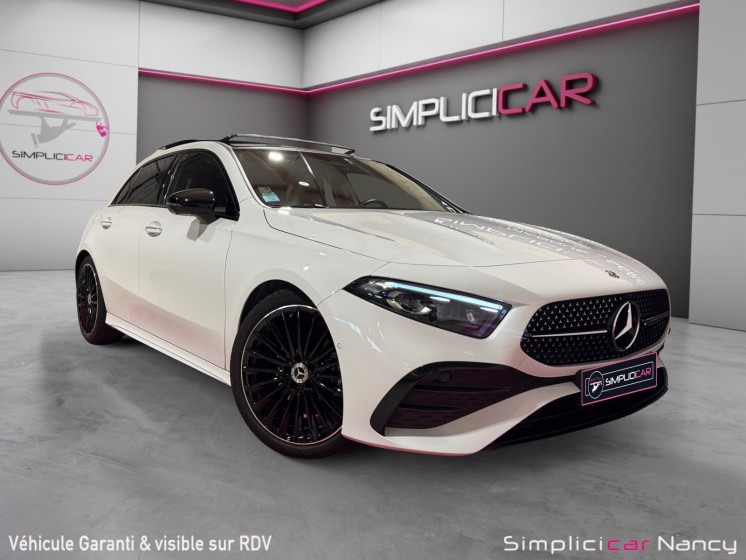 Mercedes classe a 200 d 8g-dct amg line full options origine france 1ère main garantie 12 mois occasion simplicicar nancy...