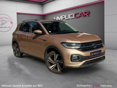 Volkswagen t-cross 1.0 tsi 110 dsg7 r-line rline - caméra - carplay - regul adapt - garantie 12 mois occasion simplicicar...