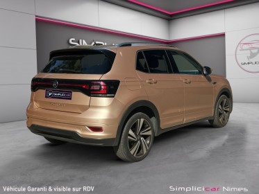 Volkswagen t-cross 1.0 tsi 110 dsg7 r-line rline - caméra - carplay - regul adapt - garantie 12 mois occasion simplicicar...