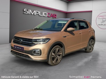 Volkswagen t-cross 1.0 tsi 110 dsg7 r-line rline - caméra - carplay - regul adapt - garantie 12 mois occasion simplicicar...