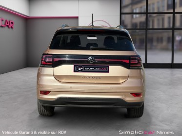 Volkswagen t-cross 1.0 tsi 110 dsg7 r-line rline - caméra - carplay - regul adapt - garantie 12 mois occasion simplicicar...