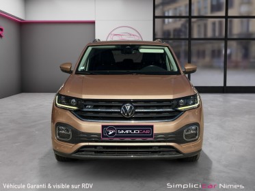Volkswagen t-cross 1.0 tsi 110 dsg7 r-line rline - caméra - carplay - regul adapt - garantie 12 mois occasion simplicicar...