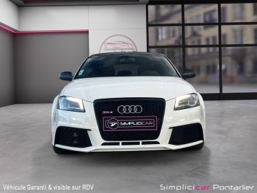 Audi rs3  2.5 340ch turbo quattro s-line occasion simplicicar pontarlier simplicicar simplicibike france