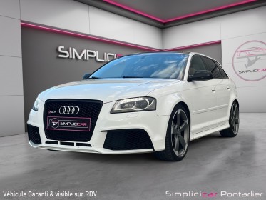 Audi rs3  2.5 340ch turbo quattro s-line occasion simplicicar pontarlier simplicicar simplicibike france
