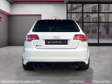 Audi rs3  2.5 340ch turbo quattro s-line occasion simplicicar pontarlier simplicicar simplicibike france