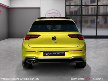 Volkswagen golf 8 gtd dsg7 - toit ouvrant - jantes 19 - harman kardon - affich tête haute - garantie 12 mois occasion...