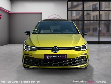 Volkswagen golf 8 gtd dsg7 - toit ouvrant - jantes 19 - harman kardon - affich tête haute - garantie 12 mois occasion...