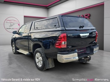 Toyota hilux x-tra cabine 4wd 2.4l 150 d-4d legende siege tissu, housse en cuir abimé conducteur occasion simplicicar rennes...