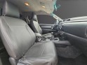 Toyota hilux x-tra cabine 4wd 2.4l 150 d-4d legende siege tissu, housse en cuir abimé conducteur occasion simplicicar rennes...