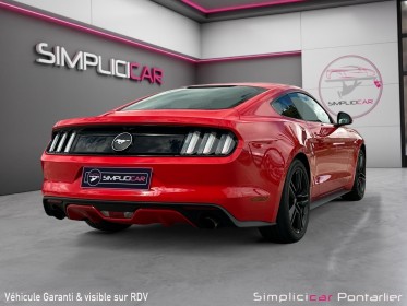 Ford mustang fastback 2.3 ecoboost 317ch occasion simplicicar pontarlier simplicicar simplicibike france