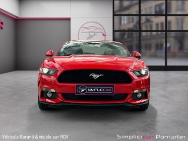 Ford mustang fastback 2.3 ecoboost 317ch occasion simplicicar pontarlier simplicicar simplicibike france