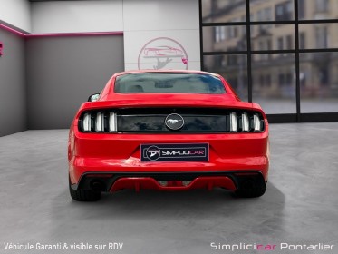 Ford mustang fastback 2.3 ecoboost 317ch occasion simplicicar pontarlier simplicicar simplicibike france