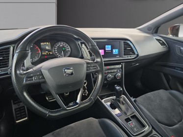 Seat leon cupra 2.0 tsi 300ch dsg6 / covering gris matte/ toit ouvrant occasion simplicicar pontarlier simplicicar...