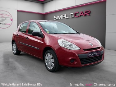 Renault clio iii dci 75 authentique - garantie 12mois - distribution neuve - revision ok - ideale jeune permis occasion...