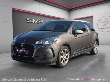 Ds ds 3 bluehdi 100 ss bvm5 drive efficiency so chic garantie 12 mois occasion simplicicar angers simplicicar simplicibike...