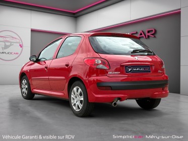 Peugeot 206 1.4e 75ch trendy garantie 12 mois occasion simplicicar mery-sur-oise simplicicar simplicibike france