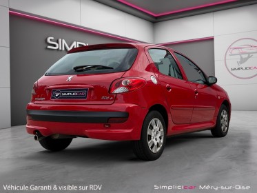 Peugeot 206 1.4e 75ch trendy garantie 12 mois occasion simplicicar mery-sur-oise simplicicar simplicibike france
