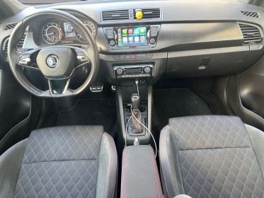 Skoda fabia 1.0 tsi 95 ch dsg7 monte-carlo, entretiens skoda, carplay, caméra de recul, garantie 12 mois, occasion...