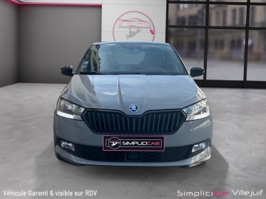 Skoda fabia 1.0 tsi 95 ch dsg7 monte-carlo, entretiens skoda, carplay, caméra de recul, garantie 12 mois, occasion...