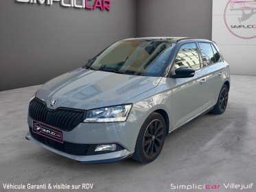 Skoda fabia 1.0 tsi 95 ch dsg7 monte-carlo, entretiens skoda, carplay, caméra de recul, garantie 12 mois, occasion...