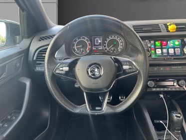 Skoda fabia 1.0 tsi 95 ch dsg7 monte-carlo, entretiens skoda, carplay, caméra de recul, garantie 12 mois, occasion...