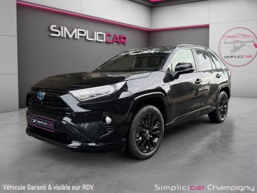 Toyota rav4 hybride my21 218 ch 2wd black edition - toit ouvrant - caméra 360 occasion champigny-sur-marne (94) simplicicar...