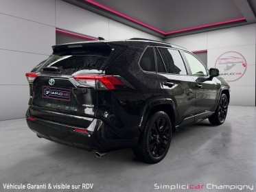 Toyota rav4 hybride my21 218 ch 2wd black edition - toit ouvrant - caméra 360 occasion champigny-sur-marne (94) simplicicar...