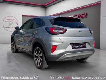 Ford puma 1.0 flexifuel 125 ch mhev titanium x / carplay / charge induction / radar / tres bon État / garantie occasion...