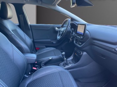 Ford puma 1.0 flexifuel 125 ch mhev titanium x / carplay / charge induction / radar / tres bon État / garantie occasion...