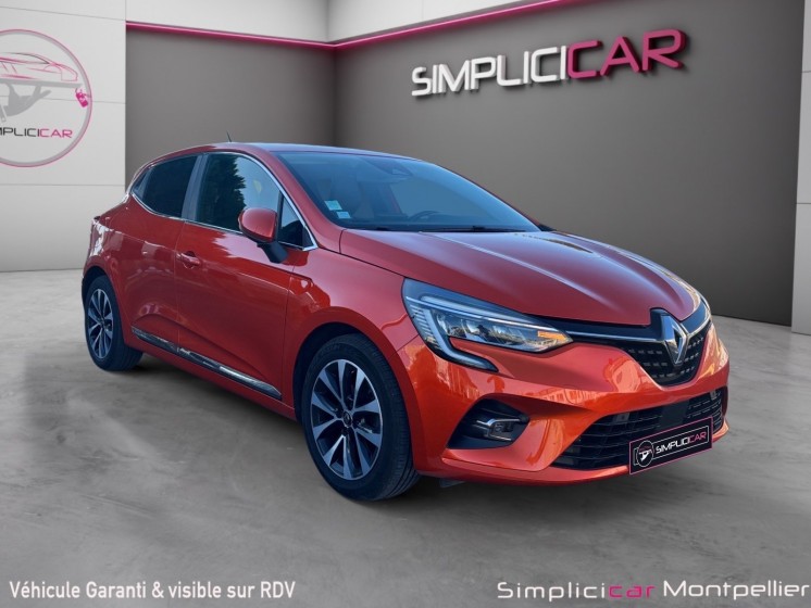Renault clio v tce 130 edc fap intens carplay palettes au volant regulateur garantie 12 mois occasion montpellier (34)...