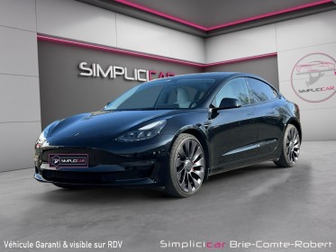 Tesla model 3 performance awd auto pilote amélioré occasion simplicicar brie-comte-robert simplicicar simplicibike france