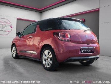 Ds ds 3 puretech 110 ss eat6 so chic - garantie 12 mois occasion parc voitures beauvais simplicicar simplicibike france