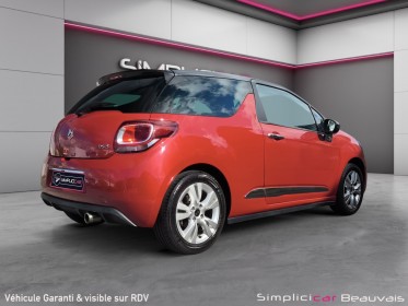 Ds ds 3 puretech 110 ss eat6 so chic - garantie 12 mois occasion parc voitures beauvais simplicicar simplicibike france