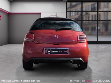Ds ds 3 puretech 110 ss eat6 so chic - garantie 12 mois occasion parc voitures beauvais simplicicar simplicibike france