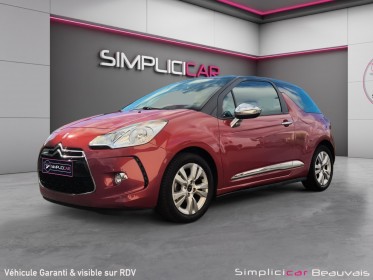Ds ds 3 puretech 110 ss eat6 so chic - garantie 12 mois occasion parc voitures beauvais simplicicar simplicibike france