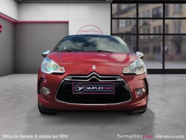 Ds ds 3 puretech 110 ss eat6 so chic - garantie 12 mois occasion parc voitures beauvais simplicicar simplicibike france
