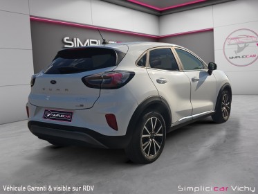 Ford puma 1.0 ecoboost 125 ch mhev titanium bvm6 garantie 12 mois occasion simplicicar vichy simplicicar simplicibike france