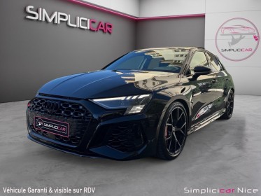 Audi rs3 sportback 2.5 tfsi   francais occasion  simplicicar nice - pfvauto simplicicar simplicibike france