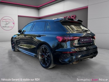 Audi rs3 sportback 2.5 tfsi   francais occasion  simplicicar nice - pfvauto simplicicar simplicibike france