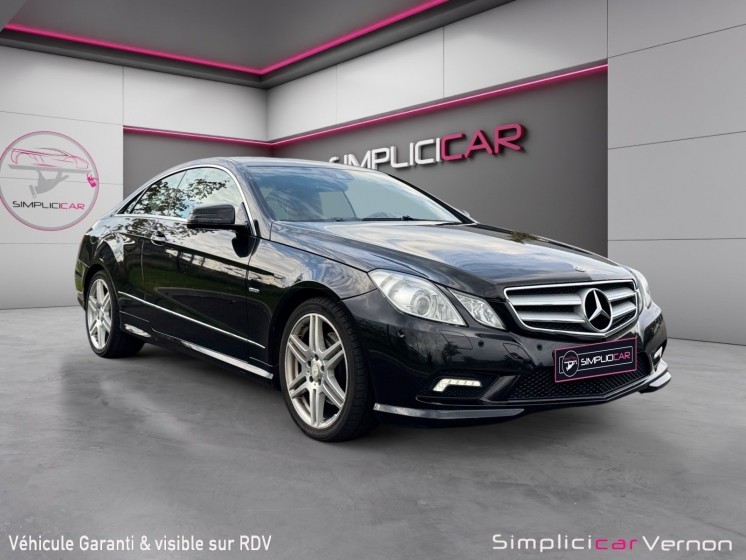 Mercedes classe e coupe 220 cdi blueefficiency executive a  full cuir havane  sièges electriques  garantie 12 mois occasion...