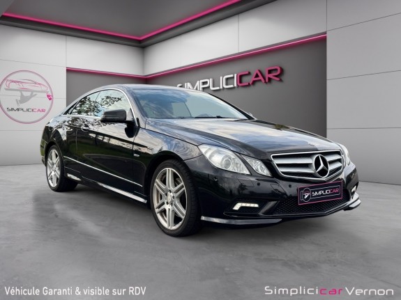 Mercedes classe e coupe 220 cdi blueefficiency executive a  full cuir havane  sièges electriques  garantie 12 mois occasion...