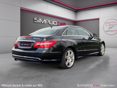 Mercedes classe e coupe 220 cdi blueefficiency executive a  full cuir havane  sièges electriques  garantie 12 mois occasion...