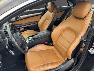 Mercedes classe e coupe 220 cdi blueefficiency executive a  full cuir havane  sièges electriques  garantie 12 mois occasion...