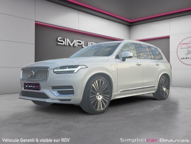 Volvo xc90 t8 twin engine 30387 ch geartronic 8 7pl inscription luxe occasion parc voitures beauvais simplicicar simplicibike...