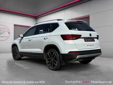 Seat ateca 1.5 tsi 150 start/stop dsg7 4drive xcellence carplay toit ouvrant caméra 360 audio beats garantie 12 mois...