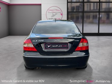 Mercedes classe clk coupe 220 cdi avantgarde a occasion simplicicar amiens  simplicicar simplicibike france