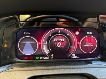 Volkswagen golf 2.0 tdi scr 200 dsg7 gtd - garantie 12mois - carplay - toit ouvrant - full option catalogue occasion...