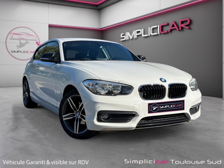 Bmw serie 1 f21 lci2 114d 95 ch lounge radars de recul av-ar bluetooth 4 pneus neufs révisée garantie 12 mois occasion...