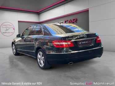 Mercedes classe e 350 cdi blueefficiency avantgarde executive a entretien complet occasion montreuil (porte de vincennes)(75)...